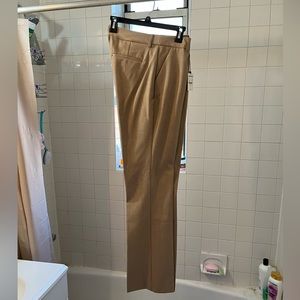 Elegant pantsuit Columnist fitted through hip$thigh 12L stretch boot mid rise